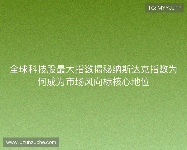 全球科技股最大指数揭秘纳斯达克指数为何成为市场风向标核心地位